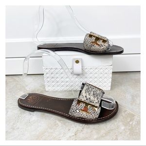 TORY BURCH | animal print slides sandals (6)